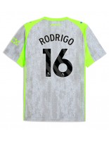 Moške Nogometnih dresov Manchester City Rodri Hernandez #16 Tretji 2025-26 Kratki rokavi Moške Nogometnih dresov Manchester City Rodri Hernandez #16 Tretji 2025-26 Kratki rokavi